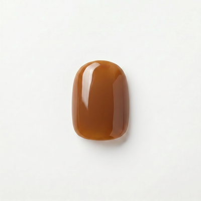 Apricot Nails Amaro — Super Short