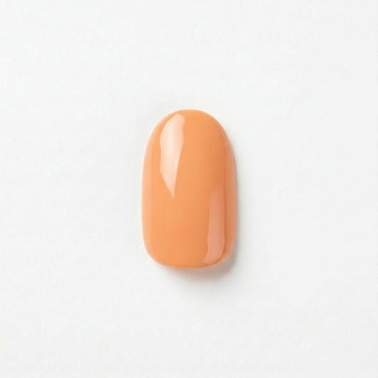 Apricot Nails Apricot Glow — Short Oval