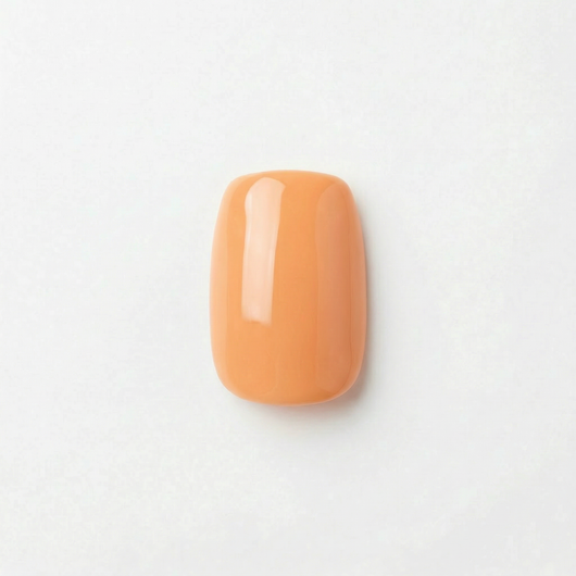 Apricot Nails Apricot Glow — Short Squoval