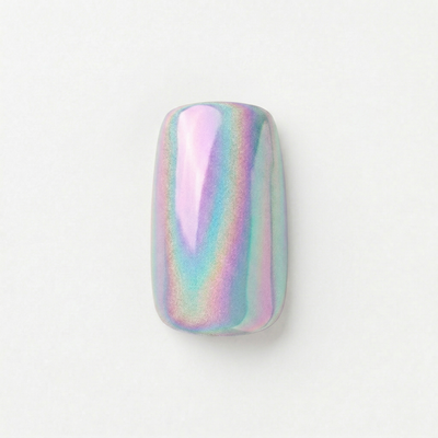 Apricot Nails Aurora — Medium Squoval