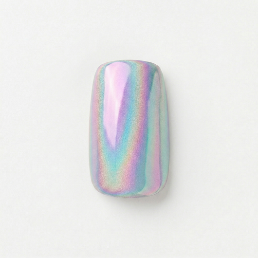 Apricot Nails Aurora — Medium Squoval