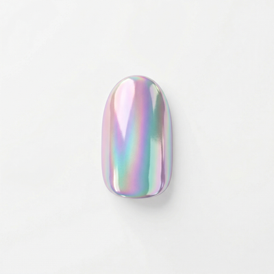 Apricot Nails Aurora — Short Oval