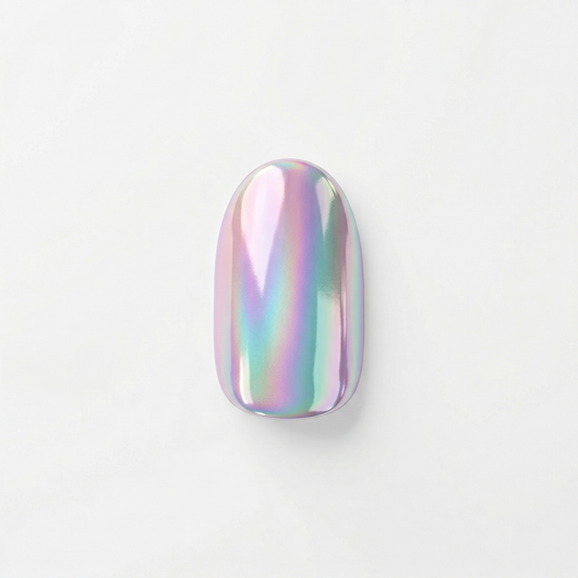 Apricot Nails Aurora — Short Oval