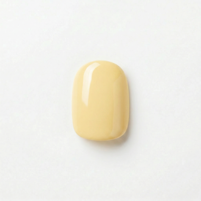 Apricot Nails Butter Yellow — Super Short