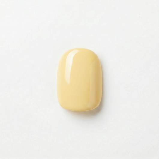 Apricot Nails Butter Yellow — Super Short