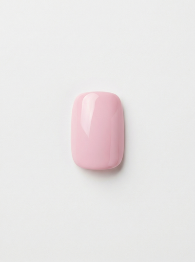 Apricot Nails Cotton Candy — Short Squoval press-on nail swatch