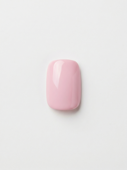 Apricot Nails Cotton Candy — Short Squoval press-on nail swatch