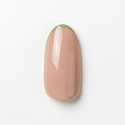 Apricot Nails Gimlet — Medium Oval
