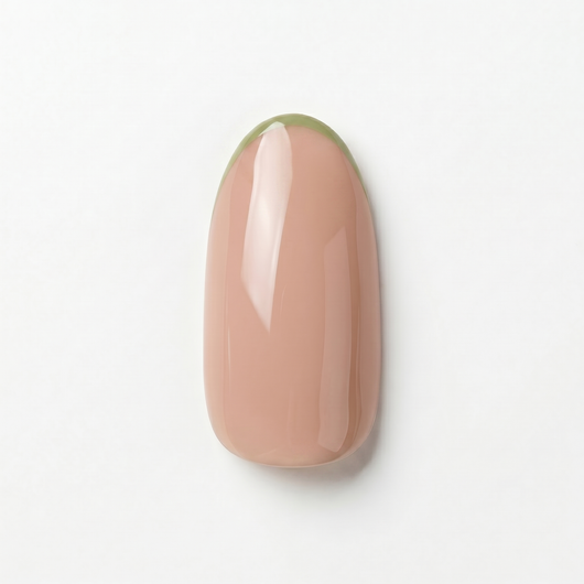 Apricot Nails Gimlet — Medium Oval