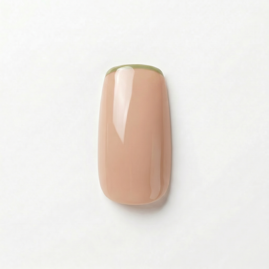 Apricot Nails Gimlet — Medium Squoval