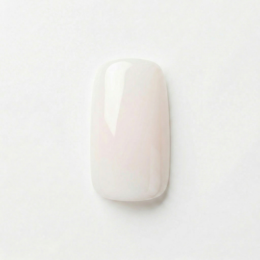 Milky Glaze — Medium Squoval