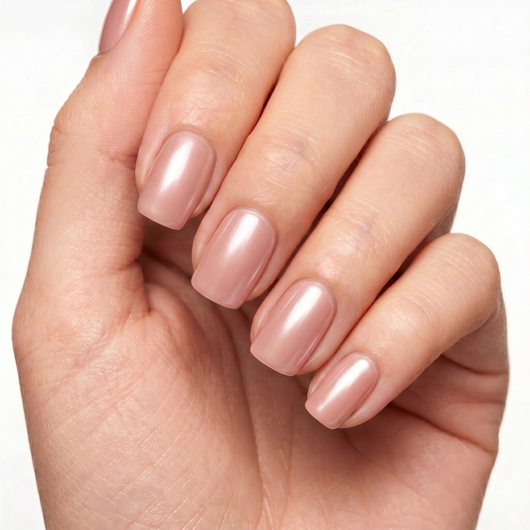 Macaron press-on nails — hero lifestyle image 2