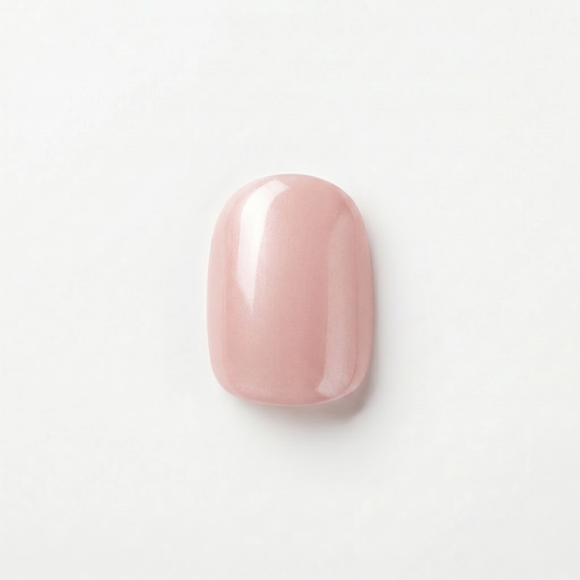 Apricot Nails Macaron — Super Short