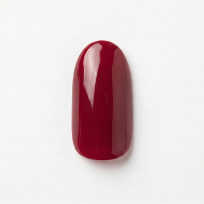 Apricot Nails Nightcap — Medium Oval