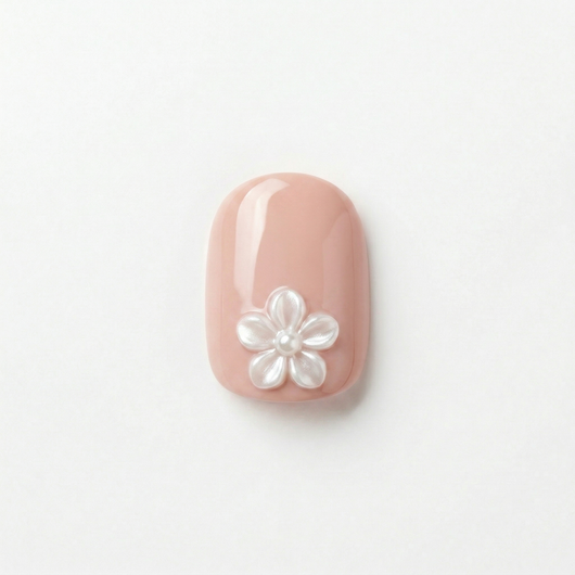 Apricot Nails Petal — Super Short