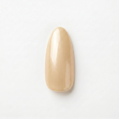 Apricot Nails Soirée — Medium Almond