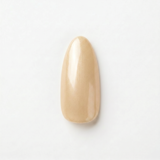 Apricot Nails Soirée — Medium Almond