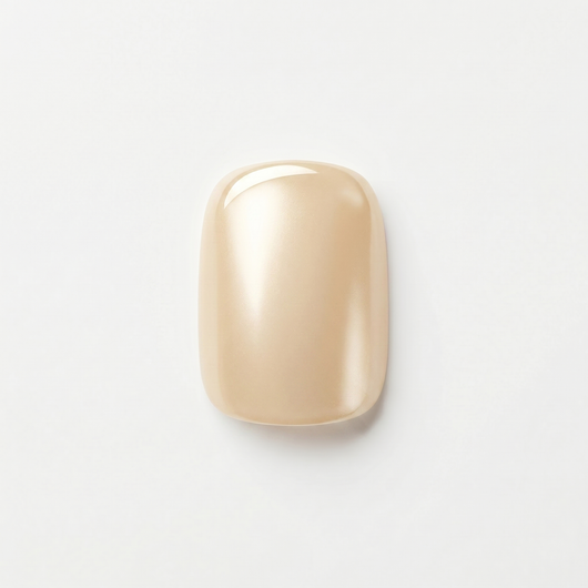 Apricot Nails Soirée — Short Squoval