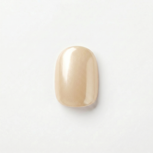 Apricot Nails Soirée — Super Short