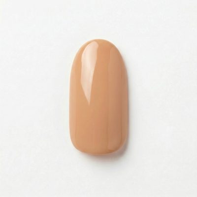 Apricot Nails Warm Sand — Medium Oval