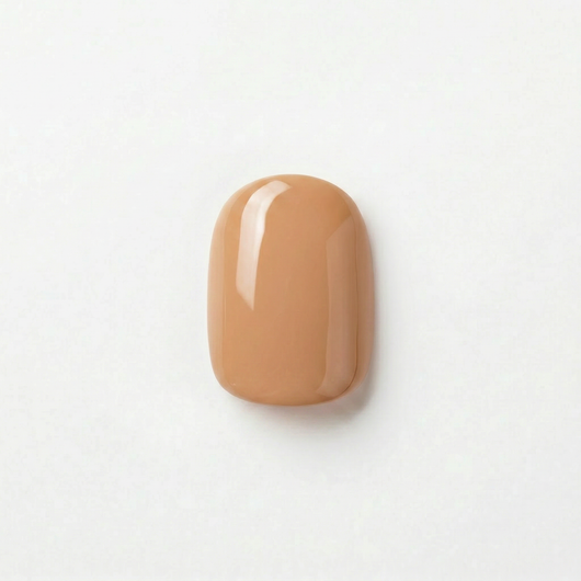 Apricot Nails Warm Sand — Super Short